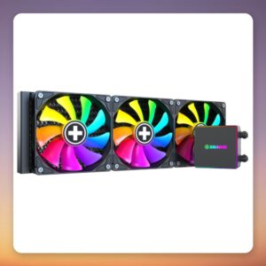 Xilence LiQuRizer LQ360PRO.ARGB 360 mm AIO Liquid CPU Cooler, Black