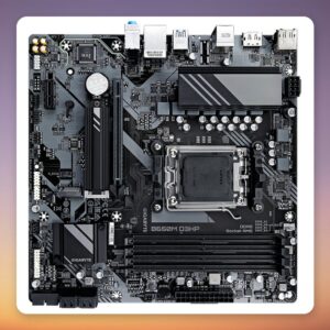 Gigabyte B650M D3HP AM5 Micro ATX Motherboard, DDR5, 2.5GbE, 2x M.2 PCIe 4.0