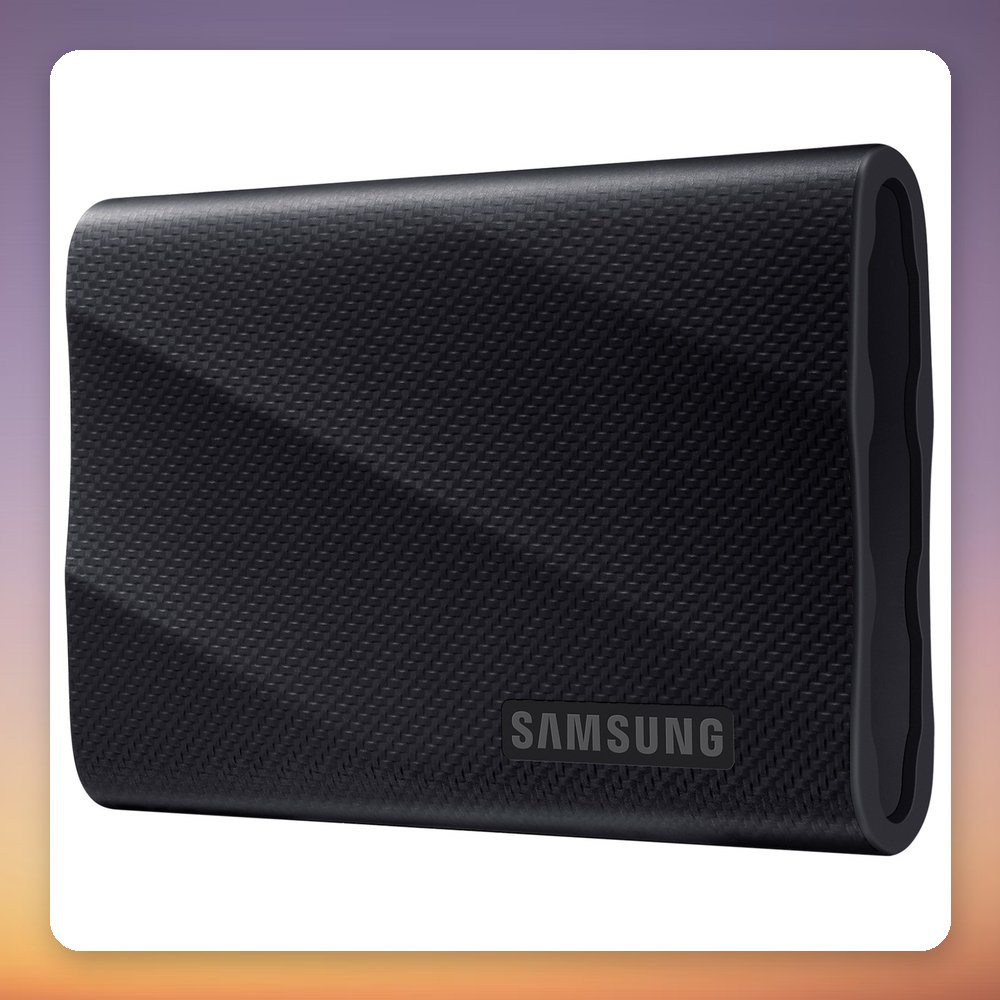 Samsung Portable SSD T9 1 TB External SSD, USB 3.2 Gen 2x2, 2,000 MB/s, Black – image 3