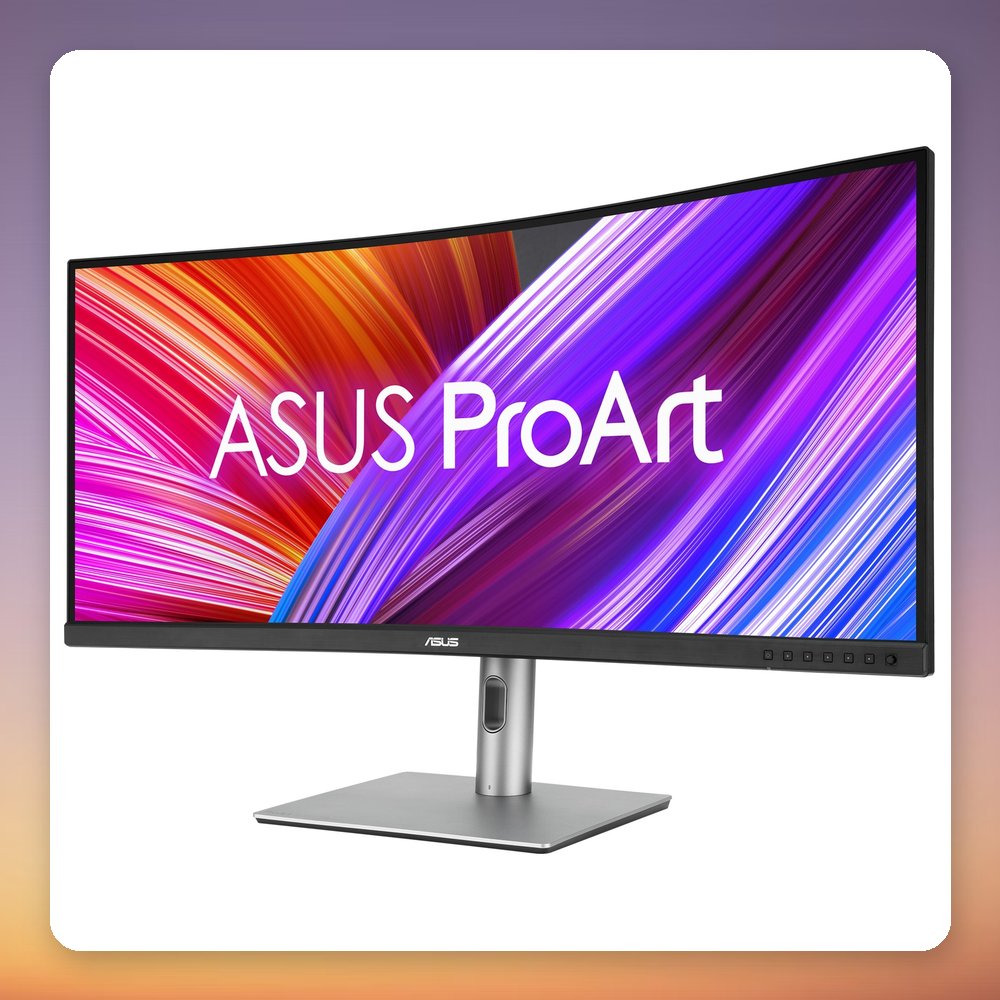 Asus ProArt PA34VCNV 34.1" UWQHD 3440x1440 Curved IPS Monitor, 60 Hz, USB-C 96 W – image 3