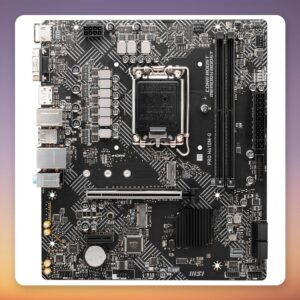 MSI PRO H610M-G Intel H610 LGA 1700 Micro-ATX Motherboard, DDR5
