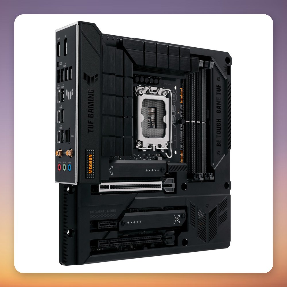 Asus TUF Gaming B760M-BTF WiFi Intel B760 LGA 1700 micro ATX Motherboard, DDR5, Wi-Fi 6 – image 3
