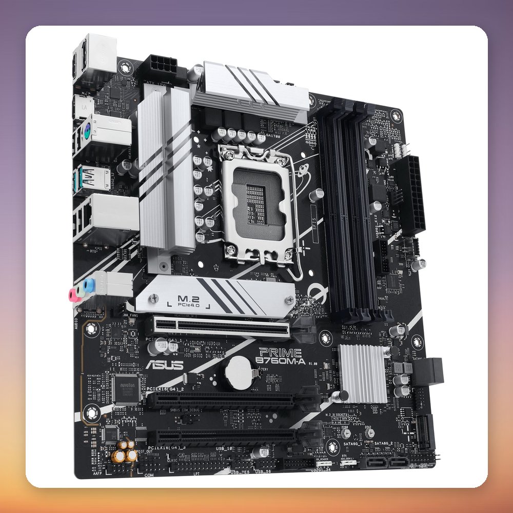 Asus PRIME B760M-A-CSM Intel B760 LGA 1700 DDR5 mATX Motherboard – image 3