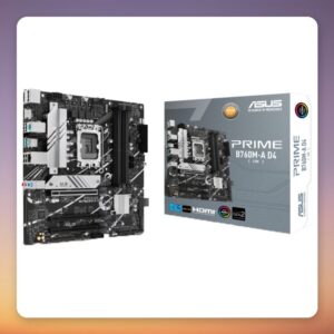 Asus PRIME B760M-A D4-CSM Intel B760 LGA 1700 DDR4 micro ATX Motherboard