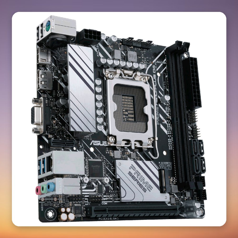 Asus PRIME H610I-PLUS D4-CSM Mini-ITX Motherboard, Intel H610, LGA 1700, DDR4 – image 3