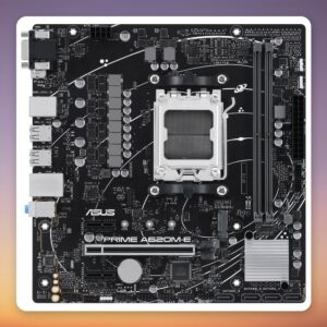 Asus PRIME A620M-E-CSM AMD A620 Socket AM5 micro ATX Motherboard, DDR5