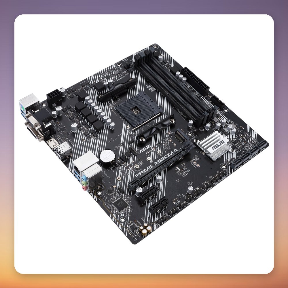 Asus PRIME A520M-A II/CSM AM4 Micro ATX Motherboard, AMD A520, DDR4, M.2 – image 5