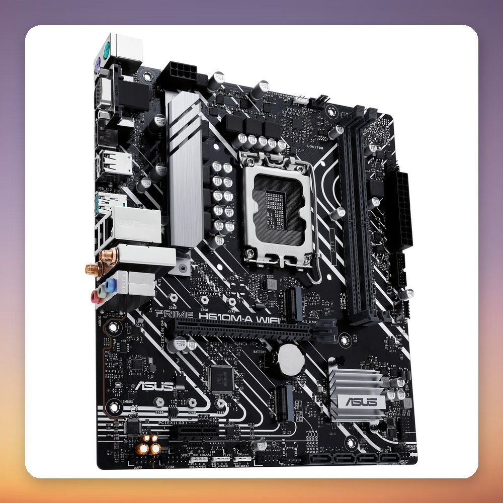Asus PRIME H610M-A WIFI Intel H610 LGA 1700 DDR5 mATX Motherboard with Wi-Fi 5 – image 4