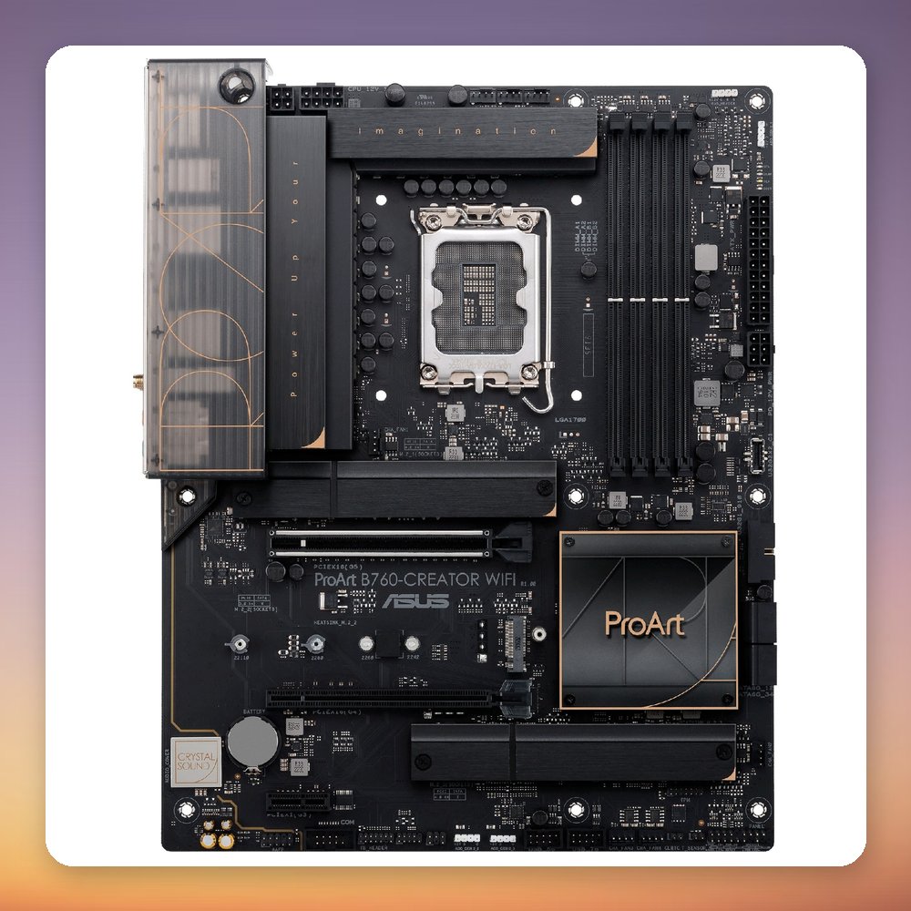 Asus ProArt B760-Creator WiFi ATX Motherboard, Intel B760, LGA 1700, DDR5 – image 2