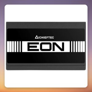 Chieftec EON ZPU-600S 600W 80 PLUS 230V EU ATX PSU, Black