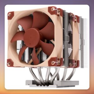 Noctua NH-D9 TR5-SP6 4U Dual Tower CPU Cooler, 2x 92 mm NF-A9 PWM Fans
