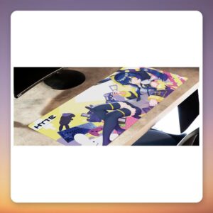 HYTE CNVS Analog Bunny Splash XXL Gaming Desk Pad 900 x 400 mm