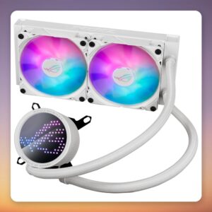 Asus ROG Ryuo III 240 ARGB White Edition 240 mm AIO Liquid CPU Cooler