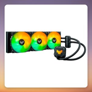 Asus TUF Gaming LC II 360 ARGB 360 mm AIO Liquid CPU Cooler, Black
