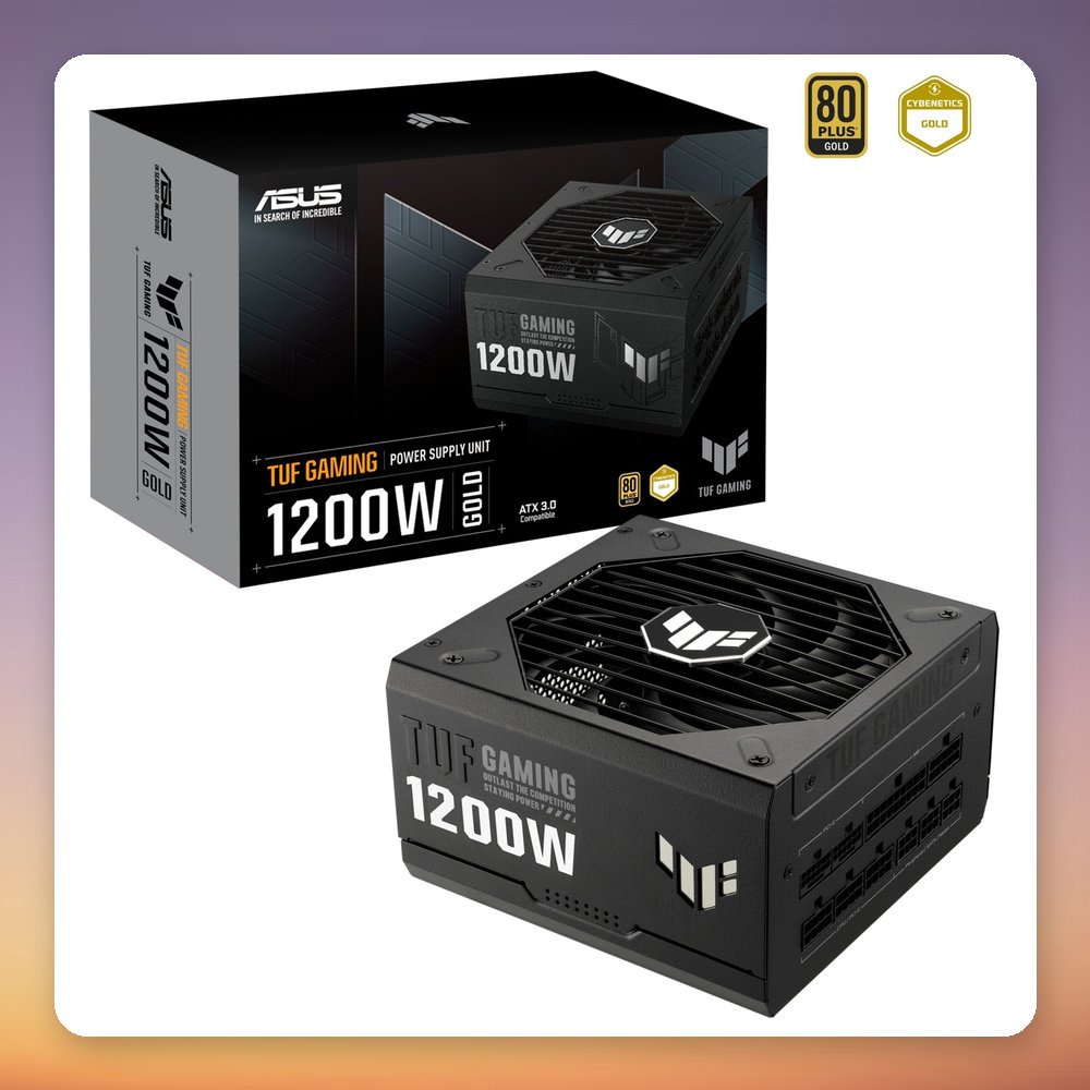 Asus TUF Gaming 1200W Gold 1200W 80 PLUS Gold Fully Modular ATX 3.1 PSU