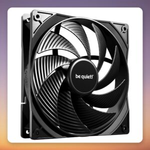 be quiet! Pure Wings 3 140 mm PWM High-Speed Case Fan, Black, 1800 RPM