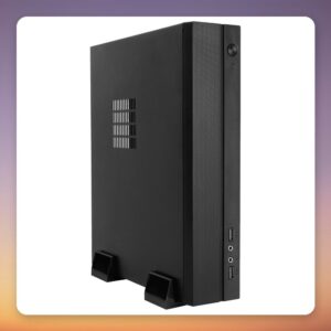 Chieftec IX-06B-OP Compact SFF Case, Black, Micro-ATX / Mini-ITX, 5 L