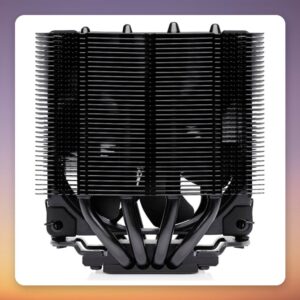 Noctua NH-D9L chromax.black 92 mm Dual Tower CPU Cooler, Black