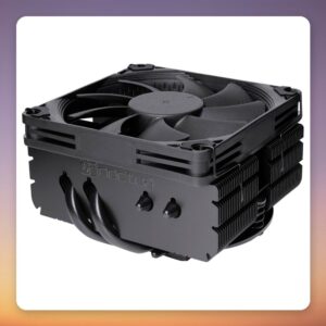 Noctua NH-L9x65 chromax.black 92 mm Low-Profile CPU Cooler, 65 mm Height, Black