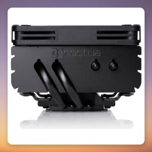 Noctua NH-L9x65 chromax.black 92 mm Low-Profile CPU Cooler, 65 mm Height, Black