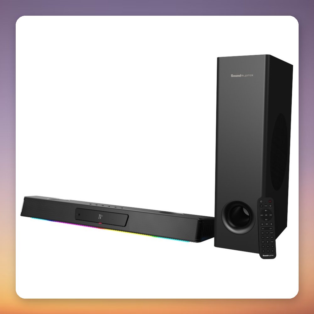 Creative Sound Blaster Katana V2X 2.1 Soundbar with Subwoofer, RGB, Black – image 2