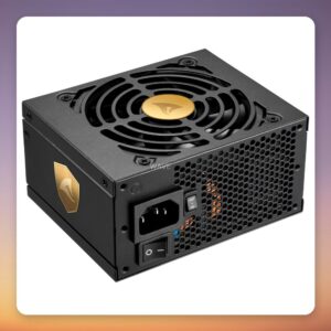 Sharkoon Rebel P20 SFX 850W Cybenetics Platinum Fully Modular PSU, 12V-2×6