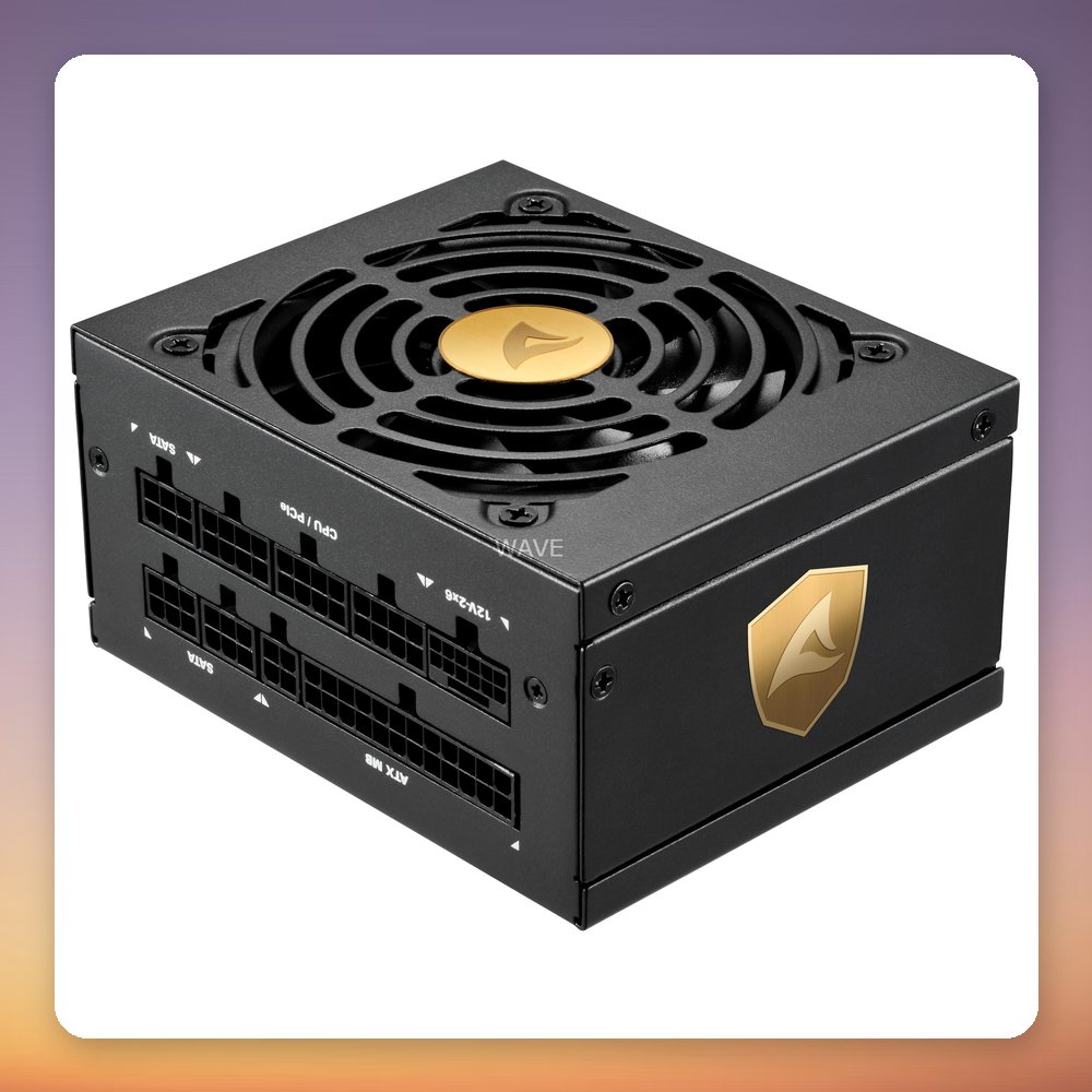 Sharkoon Rebel P20 SFX 1000W Cybenetics Platinum Fully Modular PSU, ATX 3.1 – image 3