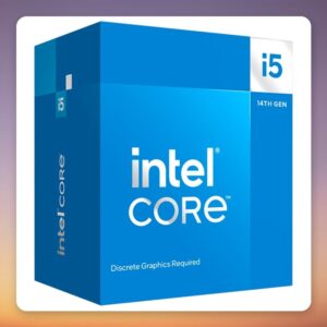 Intel Core i5-14400 10-Core LGA1700 Desktop Processor, Boxed with Cooler