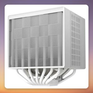 Deepcool ASSASSIN 4S WH 140 mm Dual Tower CPU Cooler, White, 7 Heatpipes