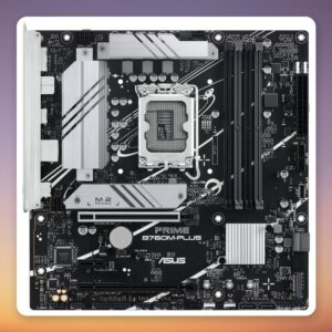 Asus PRIME B760M-PLUS Intel B760 LGA 1700 DDR5 Micro ATX Motherboard