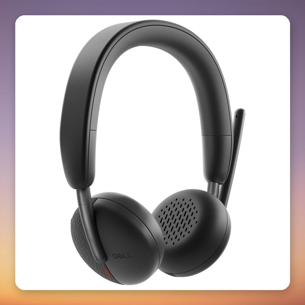 Dell Pro Wireless Headset WL3024, Black, USB-A/USB-C, Bluetooth 5.3