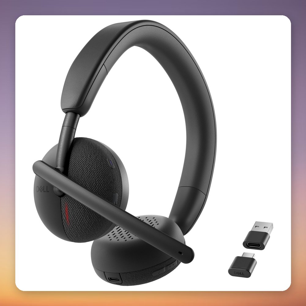 Dell Pro Wireless Headset WL3024, Black, USB-A/USB-C, Bluetooth 5.3 – image 3