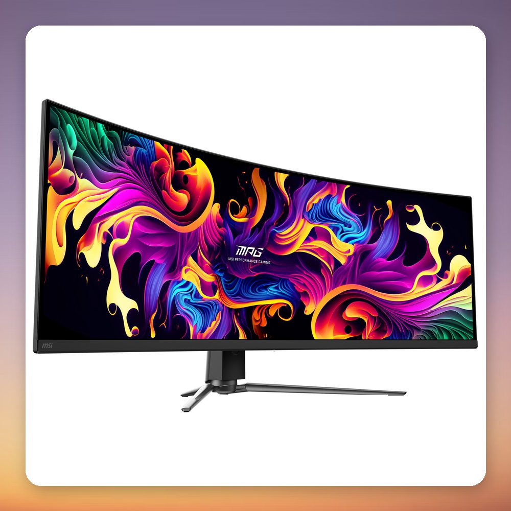 MSI MPG 491CQPDE QD-OLED 49" DQHD 144Hz 1800R Curved Gaming Monitor – image 3