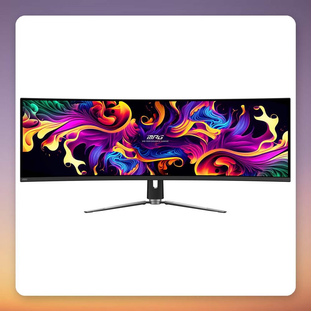 MSI MPG 491CQPDE QD-OLED 49" DQHD 144Hz 1800R Curved Gaming Monitor – image 4