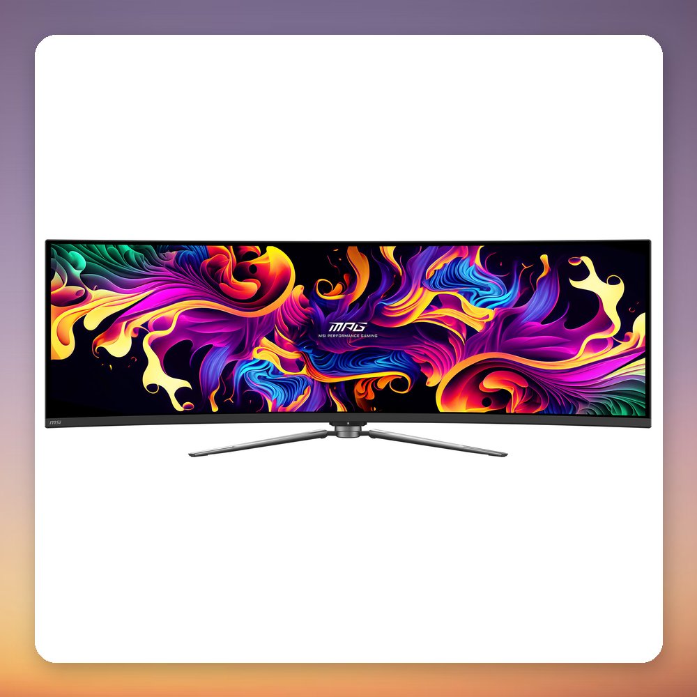 MSI MPG 491CQPDE QD-OLED 49" DQHD 144Hz 1800R Curved Gaming Monitor – image 6