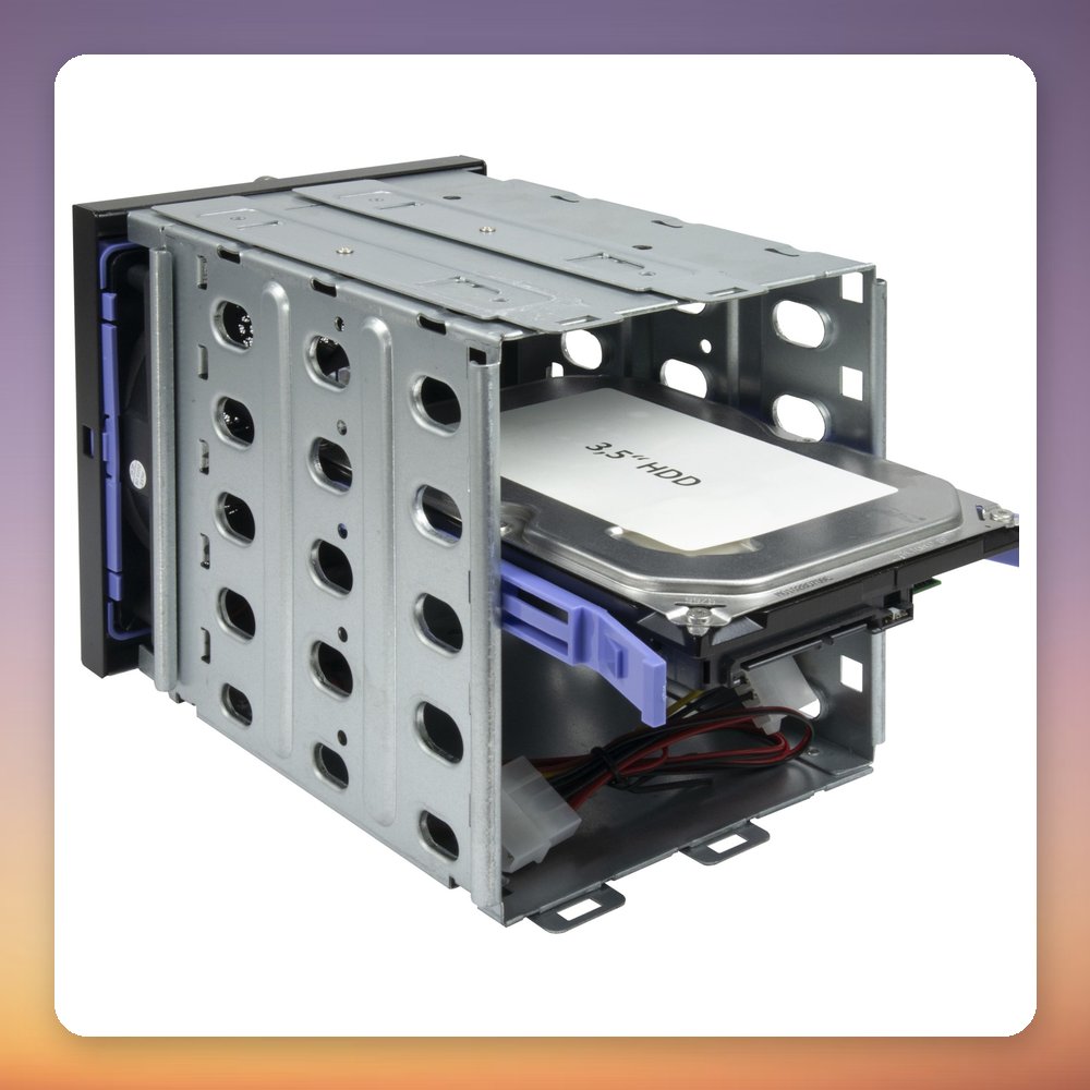 Inter-Tech 3U-30765 3U Rack Server Case, E-ATX, 5x 120 mm Fans, Black – image 6