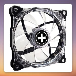 Xilence XPF120G.ARGB.PWM 120 mm PWM ARGB Case Fan, 500-1800 RPM