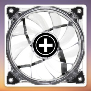 Xilence XPF120G.ARGB.PWM 120 mm PWM ARGB Case Fan, 500-1800 RPM