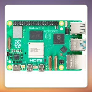 Raspberry Pi 5 8GB Single Board Computer, BCM2712 Quad-Core 2.4 GHz