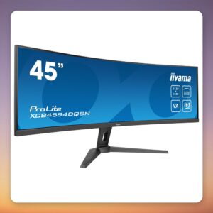 Iiyama ProLite XCB4594DQSN-B1 44″ DQHD 165 Hz Curved VA Monitor