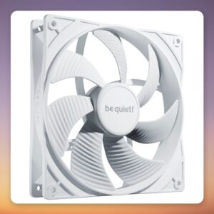 be quiet! Pure Wings 3 140 mm PWM Fan, White, Single Pack