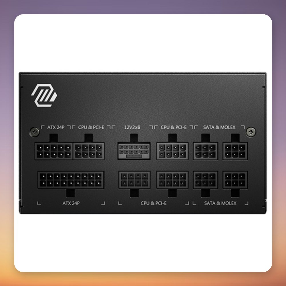 MSI MAG A850GL PCIE5 850W 80 PLUS Gold Fully Modular PSU – image 4