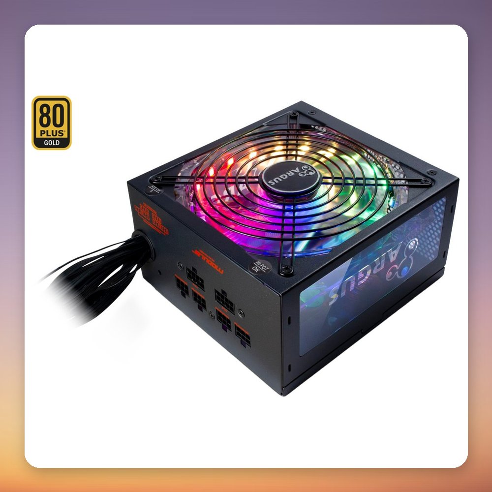 Inter-Tech Argus RGB-750W CM II 750W 80 PLUS Gold Semi-Modular PSU