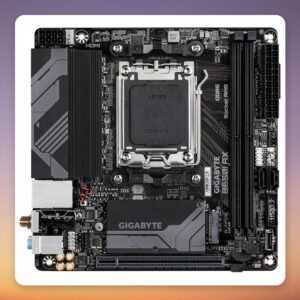 GigaByte B650I AX Mini-ITX Motherboard, AMD B650, Socket AM5, DDR5, Wi-Fi 6E