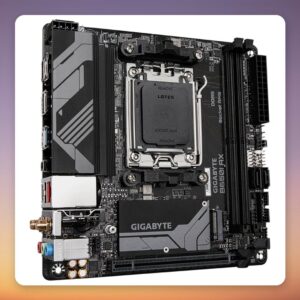 GigaByte B650I AX Mini-ITX Motherboard, AMD B650, Socket AM5, DDR5, Wi-Fi 6E