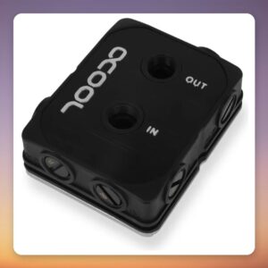 Alphacool Eisblock XPX Pro 1U Ampere LGA 4926 CPU Water Block, Black, for H1 (1U) Server Cases