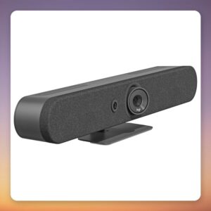 Logitech Rally Bar Mini 4K PTZ Video Conferencing Camera Bar, Graphite