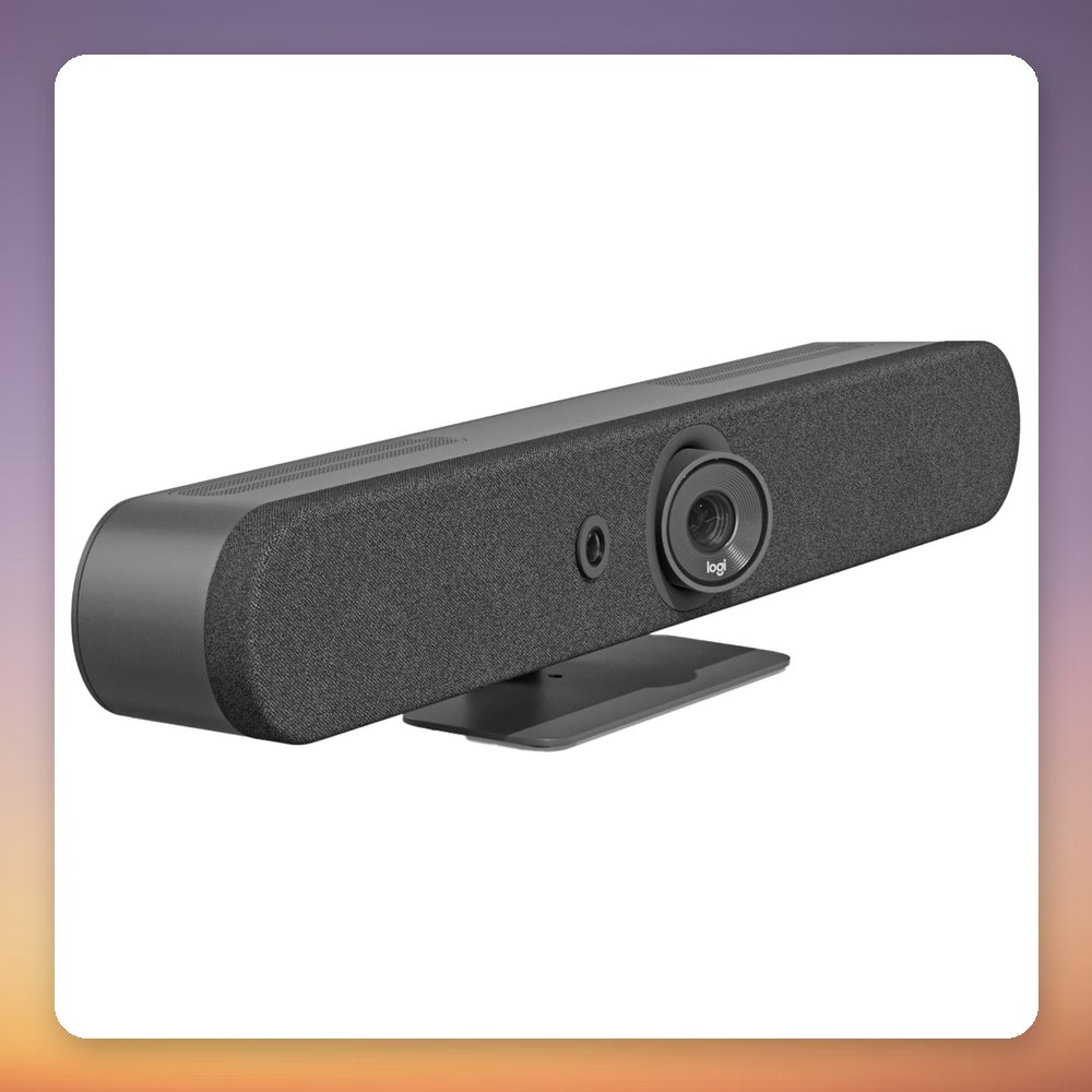 Logitech Rally Bar Mini 4K PTZ Video Conferencing Camera Bar, Graphite