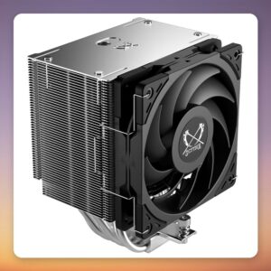 Scythe Mugen 6 120 mm CPU Air Cooler, Aluminium/Black, PWM Fan