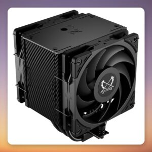 Scythe Mugen 6 Dual Fan Black Edition 120 mm CPU Air Cooler, Black